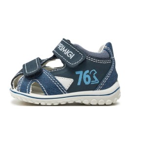 Primigi 5862711 skórzane sandały dziecięce na rzepy