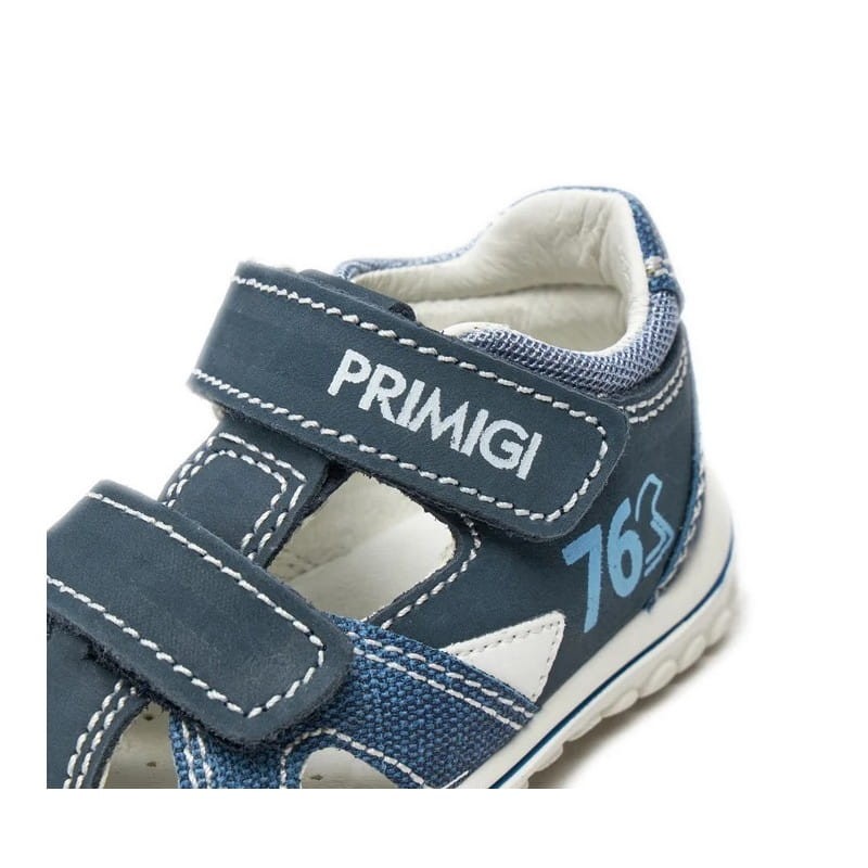 Primigi 5862711 skórzane sandały dziecięce na rzepy