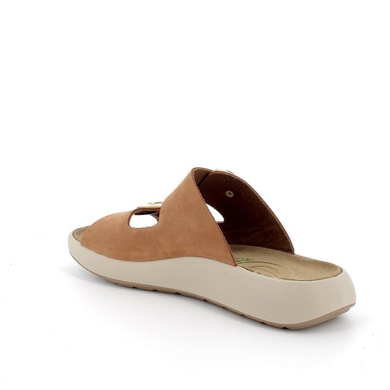 IGI&amp;CO 5679422 Skórzane klapki damskie z amortyzatorem piety ( buty na ostrogę piętową )