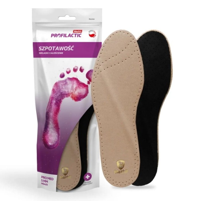 Mazbit PRO MED na szpotawość wkładki profilaktyczne