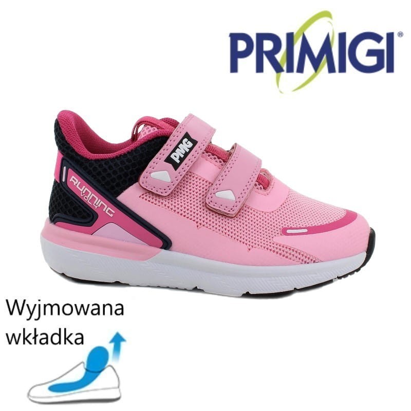 Primigi 5956500 dziecięce adidasy na rzepy buty do wkładek