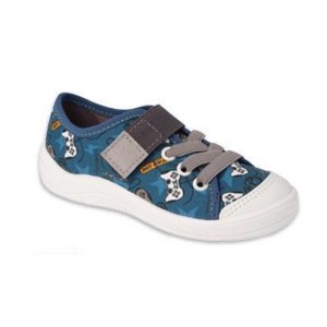 Befado 351 Y 034 tenisówki szkolne buty z białą podeszwą Befado 351Y034 351X034