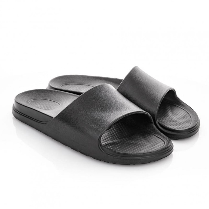 Lekkie klapki basenowe BREEZE Lemigo czarne