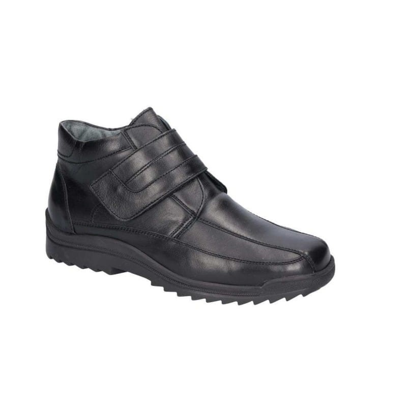 Waldlaufer 613901 skórzane męskie buty na opuchnięte nogi tęgość K szerokie obuwie