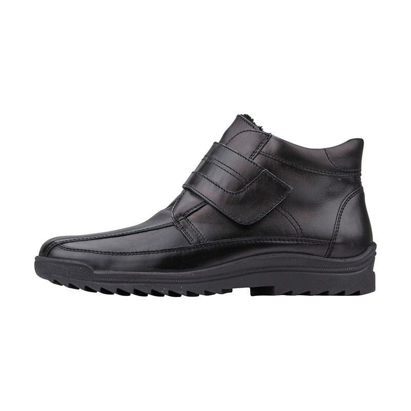 Waldlaufer 613901 skórzane męskie buty na opuchnięte nogi tęgość K szerokie obuwie