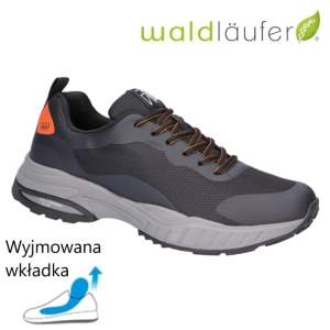 Waldlaufer 725952 adidasy męskie buty sportowe na tęgą nogę na grubej podeszwie