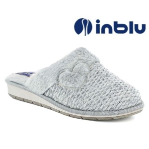 Inblu pantofle na klinie kapcie damskie laczki inblu LB