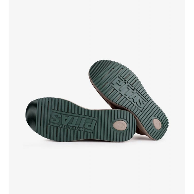 PITAS ultralekkie skórzane półbuty Pitas JAVA MARRON