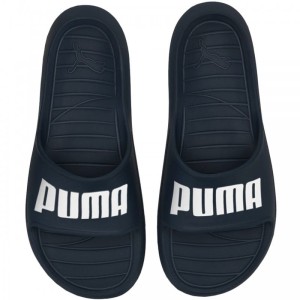 Puma klapki pod prysznic klapki na wakacje na basen laczki granatowe