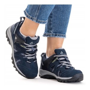Trekkingowe buty Vemont obuwie wodoodporne granatowe