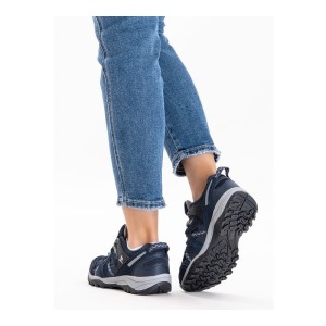 Trekkingowe buty Vemont obuwie wodoodporne granatowe