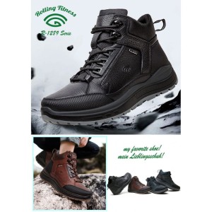 G-COMFORT skórzane buty trekkingowe męskie R-1289 z membraną wodoodporną