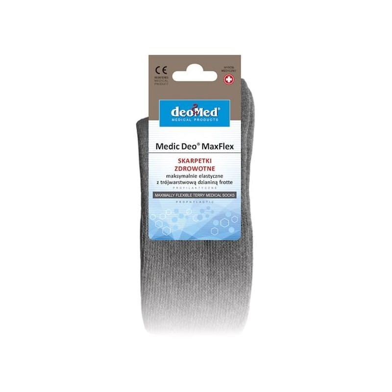 Skarpetki zdrowotne frotte o maksymalnej rozciągliwości  bezuciskowe                          bezuciskające
