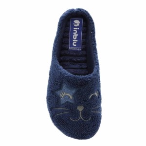 inblu miękkie pantofle kapcie damskie laczki inblu EC000085 kot
