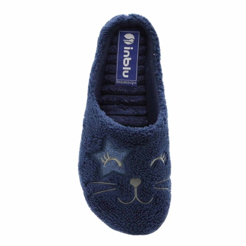 inblu miękkie pantofle kapcie damskie laczki inblu EC000085 kot