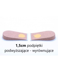 1,5 cm podpiętki podwyższające - wyrównujące Mazbit VIVA