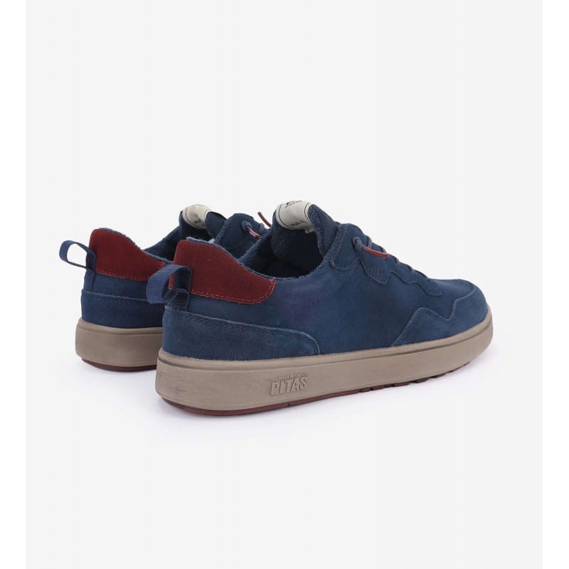PITAS ultralekkie skórzane półbuty Pitas KUME AZUL