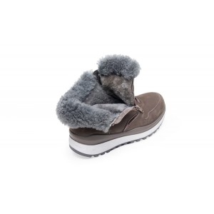 G-Comfort R-5884 śniegowce skórzane damskie z membraną wodoodporne