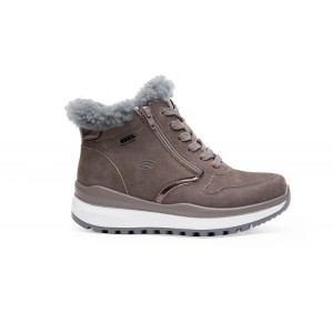 G-Comfort R-5884 śniegowce skórzane damskie z membraną wodoodporne