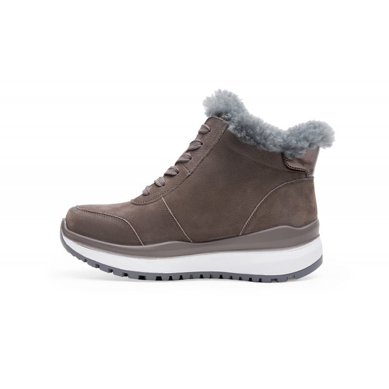 G-Comfort R-5884 śniegowce skórzane damskie z membraną wodoodporne