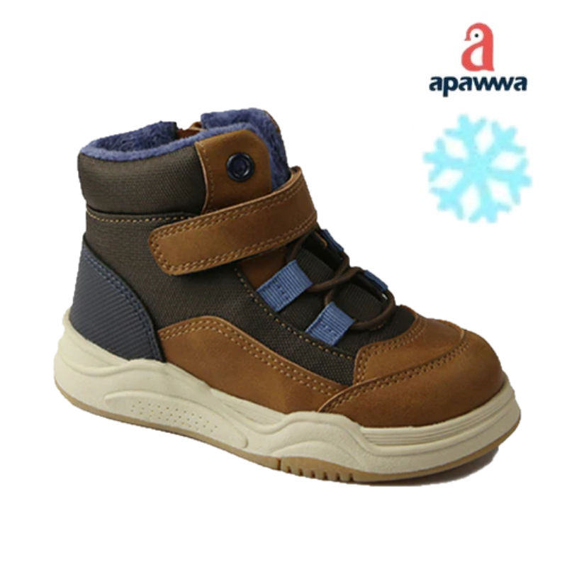 Trzewiki zimowe dziecięce dla chłopce Apawwa trekkingowe buty