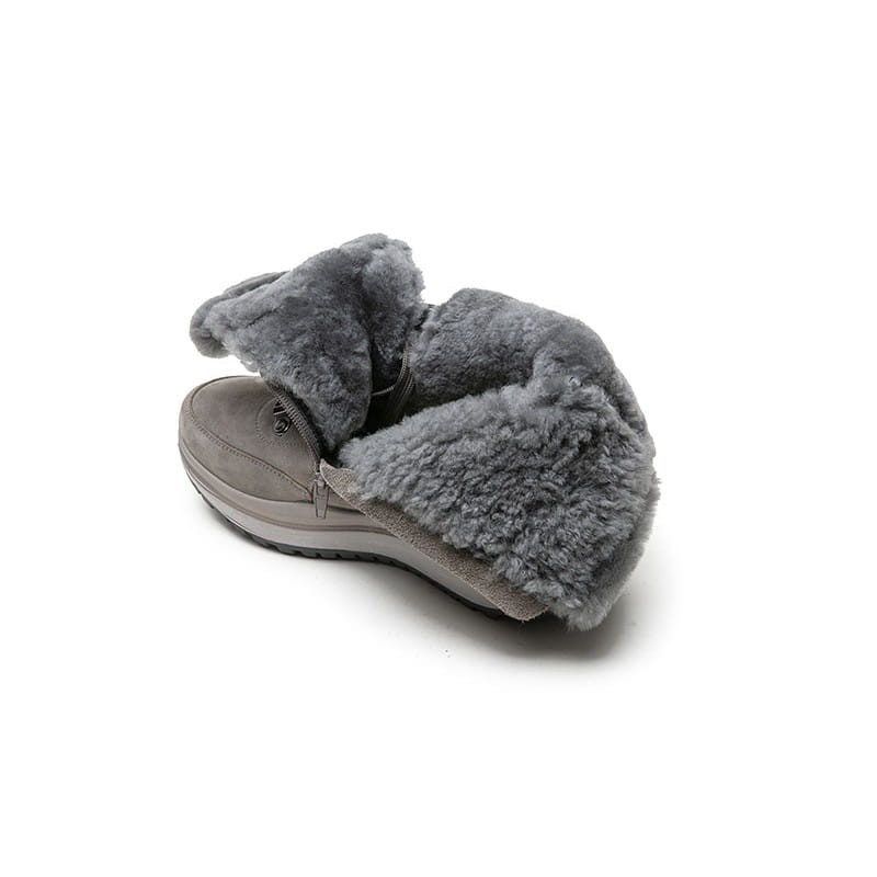 G-Comfort R-9883 śniegowce skórzane damskie z membraną wodoodporne bardzo szerokie