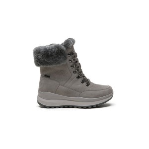 G-Comfort R-9883 śniegowce skórzane damskie z membraną wodoodporne bardzo szerokie