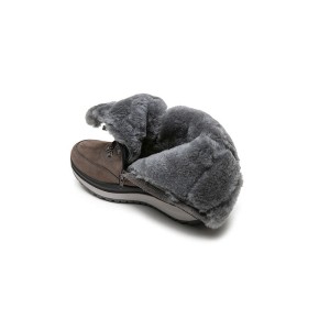 G-Comfort R-9883 śniegowce skórzane damskie z membraną wodoodporne bardzo szerokie