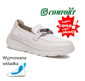 G-Comfort mokasyny skórzane damskie G-Comfort S-2722
