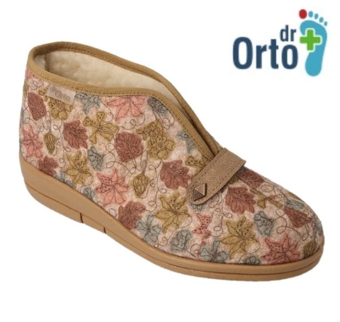 Dr. Orto kapcie ciepłe ocieplane wełną papcie DR ORTO 031