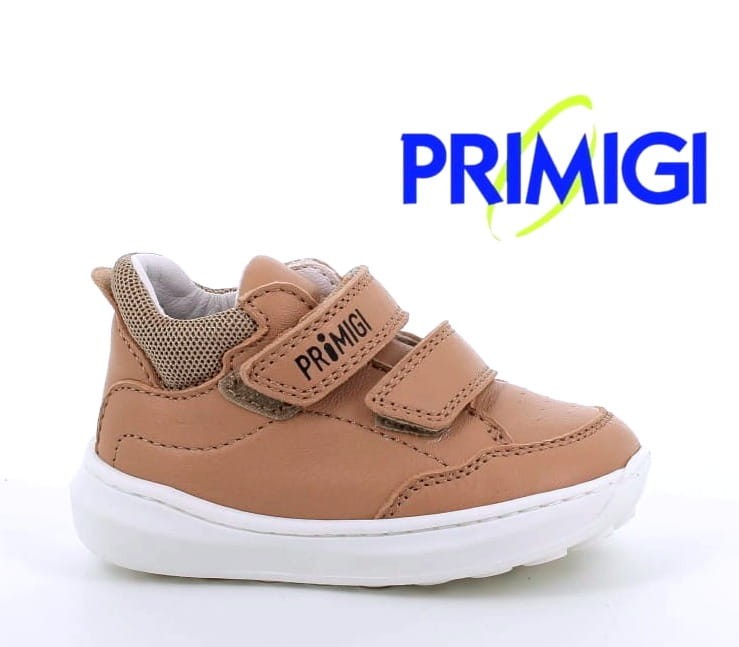 Primigi 5906611 skórzane buty dziecięce na rzepy barefoot