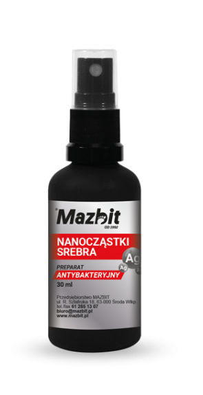 NANOCZĄSTKI SREBRA 30ml Mazbit