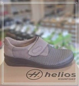 Helios 418  Profilaktyczne buty zdrowotne półbuty damskie ze stretchem obuwie na haluksy