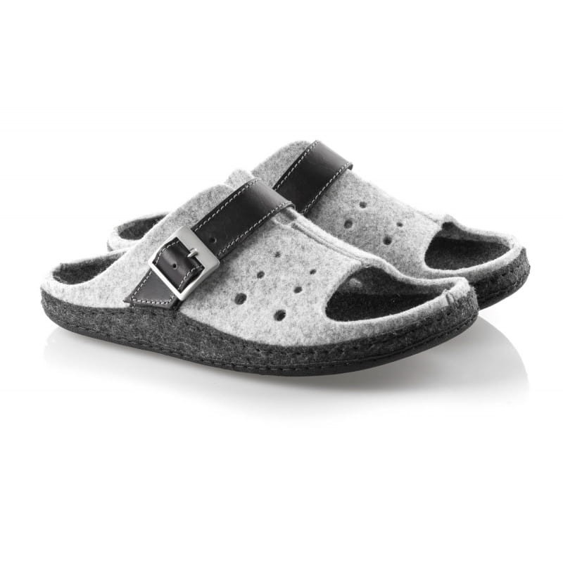 Paps damskie obuwie domowe do wkładek ortopedycznych np. Vasyli  Paps ME 1050-007  popiel