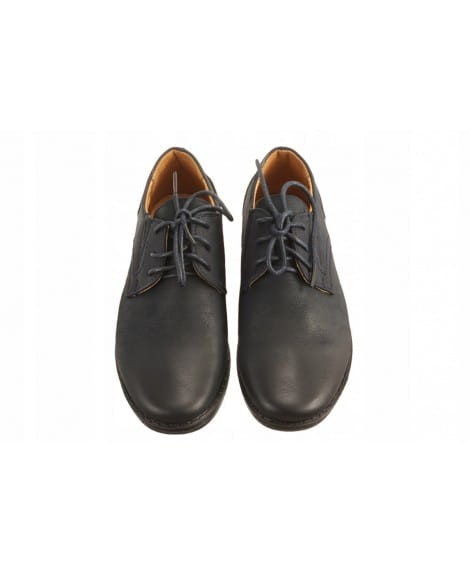 Wojtyłko 1377 dziecięce półbuty chłopięce wizytowe komunijne garniturowe granatowe