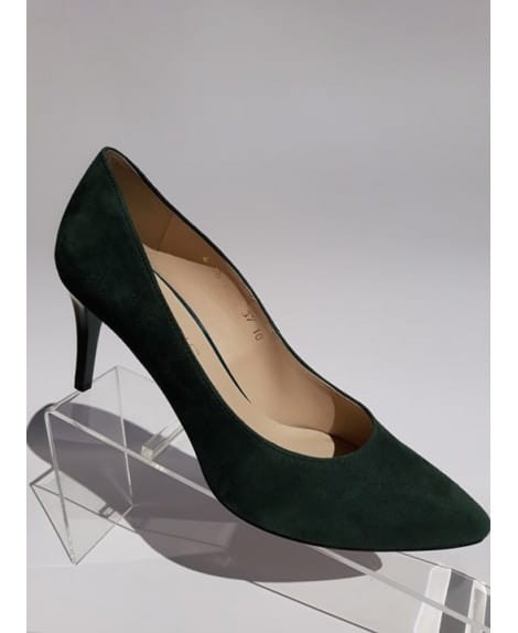 Zamszowe szpilki skórzane Anis 4497 czółenka