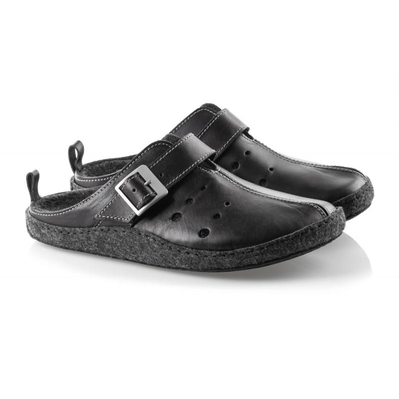 Paps męskie obuwie domowe model ME 1050 ME 1051 Black  buty do wkładek ortopedycznych np. Vasyli